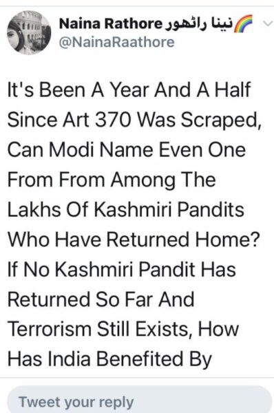 Article 370 was scrapped on Aug 5, 2019 from Kashmir for what?