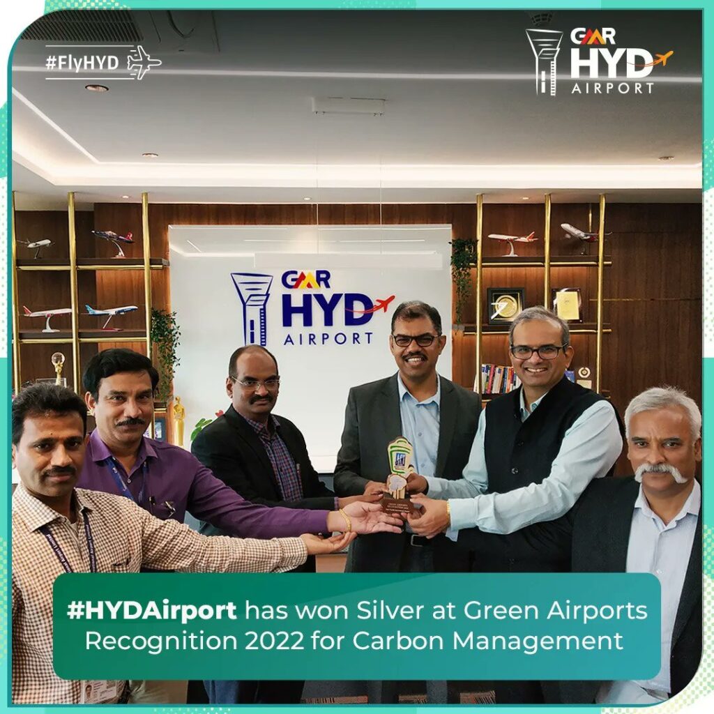 Hyderabad Airport Wins Green Airports Recognition 5 Times Know More