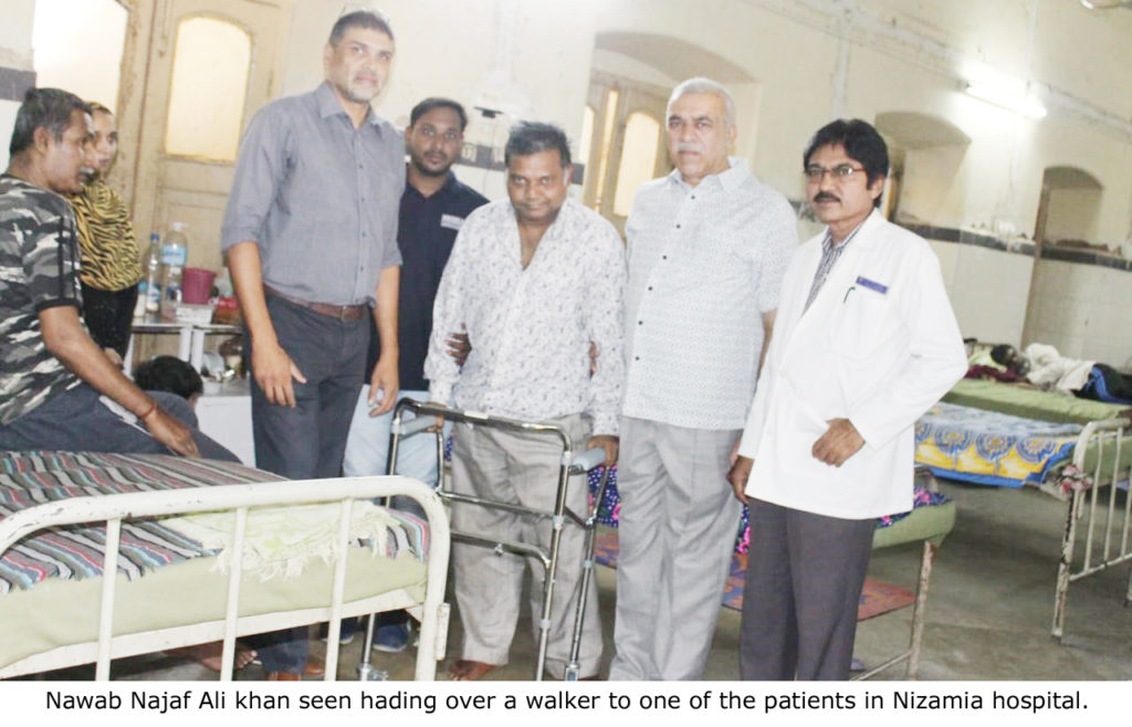 Nizam’s grand Children donates lot to Hospital for patient care