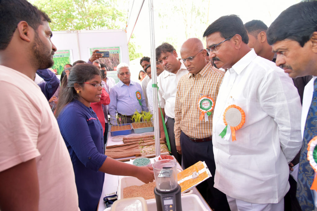 Seed Exhibitions held at various places to purchase seeds for agriculture