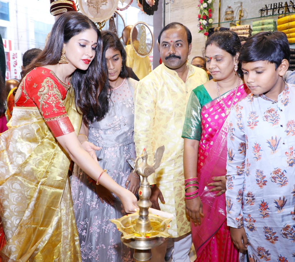 Lavanya Tripathi makes dream wedding wear store inauguration