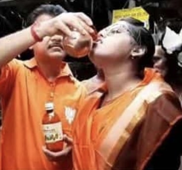 Narayan Chatterjee arrested for making people ill after he made them to drink Cow Urine