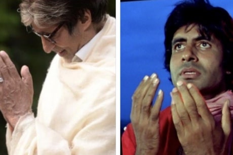 Amitabh Bachchan claims his twin religion with two religious acts