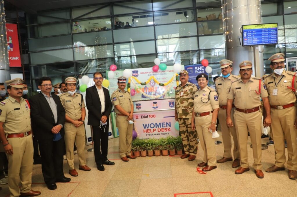 Women help desk started from Rajiv Gandhi International Airport
