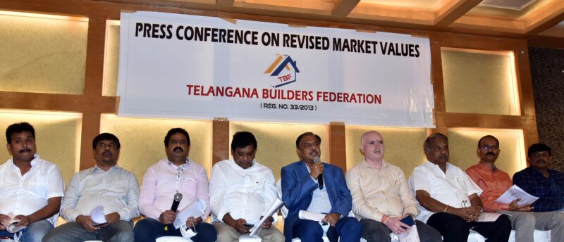 Telangana Builders Federation Urge To Revive Market Values