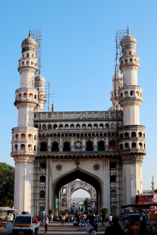 Hyderabadi mix of words, Hyderabad, Food, Baigan, Eggplant, brown concrete building under blue sky