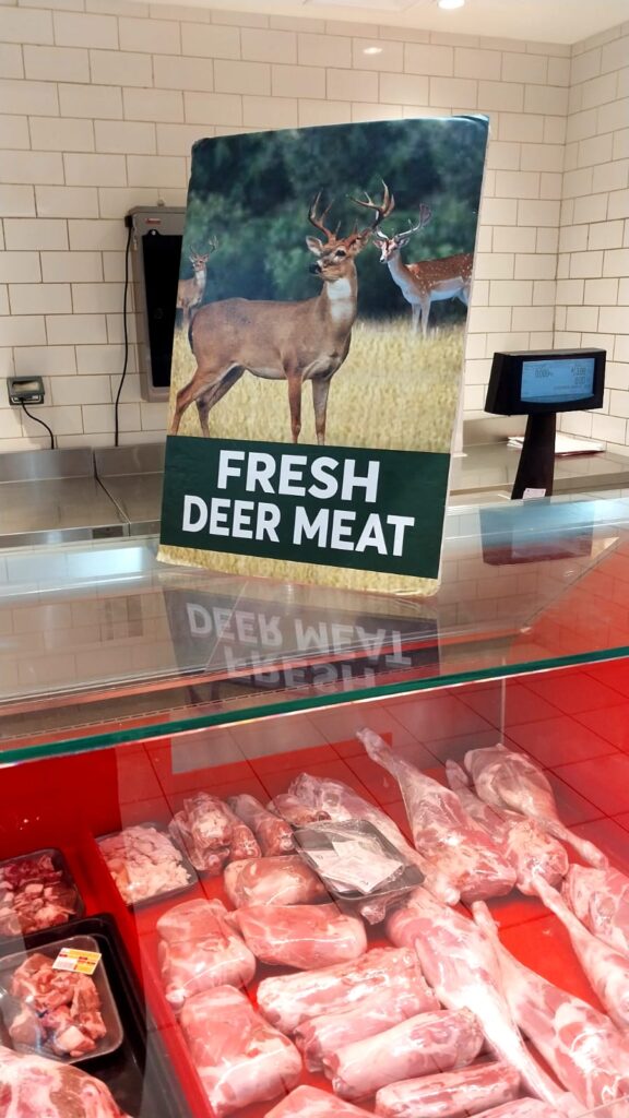 Fresh Deer Meat Sale – Best Place For Cooked Food Too